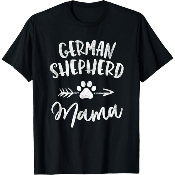 t-shirt German Shepherd Mama Shepherd Lover Owner Gifts Dog Mom T-Shirt.