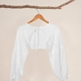 thumbnail image 4 of AURARMLET Blusa Falsa Con Collar Desmontable Y Lanterna En Tela Para Mujer, 4 of 8