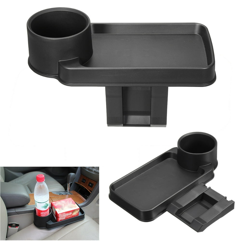 Grtsunsea Portable Universal Car Truck Seat Cup Holder Crevice Mount Glove Box Storage Beverage