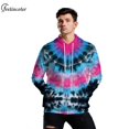 thumbnail image 2 of Sudadera holgada con capucha para hombre y mujer, Jersey Unisex con estampado degradado, ropa de calle Harajuku, 2 of 4