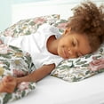 thumbnail image 4 of Sweet Jojo Designs Pink and Green Vintage Floral Rose Twin Bed Comforter Bedding Set, 4 of 6