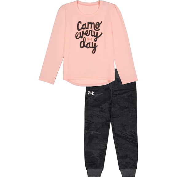 Under Armour girls Long Sleeve Set 4T Beta Tint