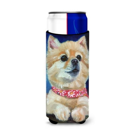 

Fancy Bandana Pomeranian Puppy Michelob Ultra Beverage Insulator for Slim Cans