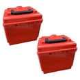 thumbnail image 2 of S SERENABLE Boîte de Rangement pour Batterie de Vélo Électrique 2 Pcs Rouge, 2 of 9