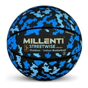 Millenti BB0207BU Street Wise Camo Blue Basketball
