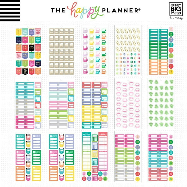 The Happy Planner Sticker Value Pack - Going Places, 397/Pkg