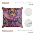 thumbnail image 4 of 20"x20" Pillowcase Pink Birds And Flowers Decorations Pillow Covers Animal Retro Flying Birds Spring Pillow Covers Cushion Case for Sofa Couch, 4 of 8