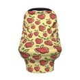 thumbnail image 2 of Haiem Fruit Baby Nursing Cover & Nursing Poncho - Multi Use Cover for Baby Car Seat Canopy, Stroller Cover, 360°Full Privacy Breastfeeding Coverage, 2 of 9