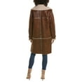 thumbnail image 2 of Frye womens  Faux Shearling Coat, l, Tan, 2 of 3