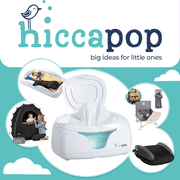 Hiccapop Baby Wipe Warmer and Wet Wipes Dispenser with Changing Light, White