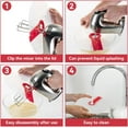 thumbnail image 3 of 13 Inches Silicone Hand Mixer Splatter Guard, Compatible with Most Mixing Bowl Sizes and Types, Shield for Crockpot,Egg Bowl Whisks Cover Whisk Cooking Splash Cove, 3 of 6