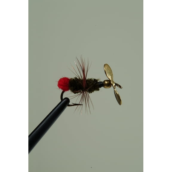 Pistol Pete's Freshwater Fly Fishing Lure for Trout & Panfish, Size 10, Last Supper, 2-pack