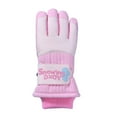 thumbnail image 4 of UngA Kids Children Ski Gloves Winter Snow Gloves Boys Girls Waterproof Winter Warm Glove for Snowboarding, Sledding (Light Pink,6-8 Years), 4 of 4