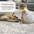 thumbnail image 6 of Nuloom Cady SpinClean Machine Washable Transitional Area Rug, 9' x 12', Cady Beige, 6 of 14