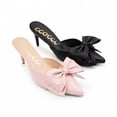thumbnail image 2 of CCOCCI HEELS CAROL, BIG BOW ON POINTED-TOE KITTEN HEEL, 2 of 2