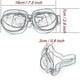 thumbnail image 2 of Motorcycle Goggles Vintage Pilot Goggles Retro Motocross Goggle Outdoor Eyewear Sports Glasses For Half Helmet, 2 of 5
