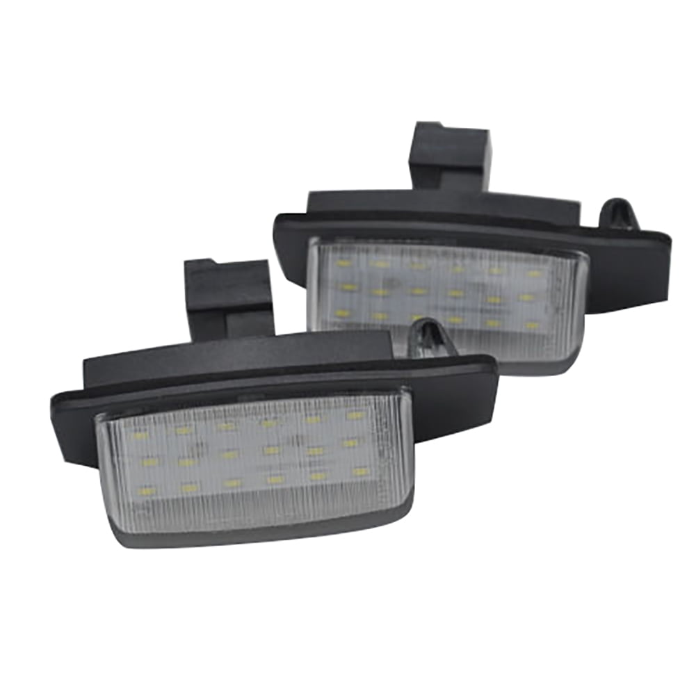 2pcs DIY High Brightness LED Number License Plate light Lamp for Mitsubishi Outlander TAPDRA Spare Part
