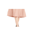 thumbnail image 3 of Alfani Women's Pleated Belted MIDI Skirt  Pink Size 2XL, 3 of 3