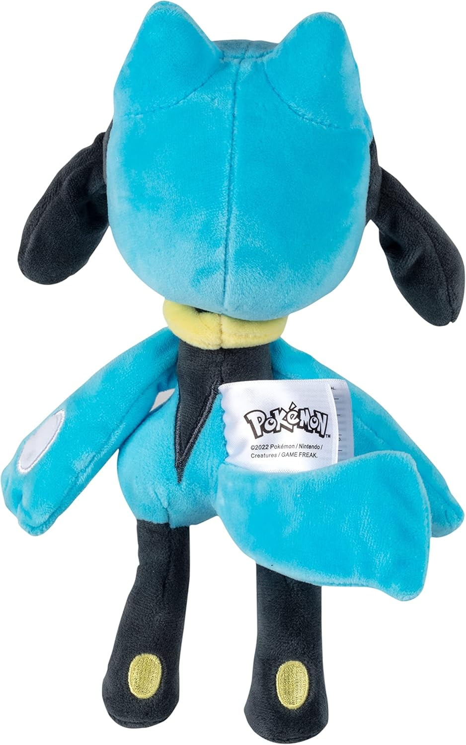 Pokemon 8" Riolu Plush - Officially Licensed - Lucario Evolution Figure - Quality Soft Stuffed Animal Toy - Gift for Kids, Boys, Girls - 2+