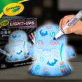thumbnail image 2 of Luminarias Light-Up Toy Ghost Crayola con 3 rotuladores lavables, 2 of 5