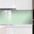 thumbnail image 3 of Bullpiano 7.87" x 7.87" Anti-Mold 3D Self-Adhesive Wall Tiles for Kitchen and Bathroom 10 Piece, 3 of 9