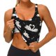 thumbnail image 3 of Balery Swan And Dragonflies Sujetadores deportivos con espalda cruzada para mujer, acolchados, sin costuras, de alto impacto, ideales para yoga, gimnasio, entrenamiento y fitness.-XX-Large, 3 of 8