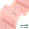 thumbnail image 3 of Uxcell 8 Pcs Separador Ajustable de Plástico Organizador de Cajón para Ropa Interior Cinturón Bufanda Calcetines, Rosa, 3 of 6