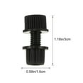 thumbnail image 2 of CUITING 8 Pcs Motorcycle License Plate Screws Anti-Theft License Plate Fasteners License Plate Mounting Screws Nylon License Plate Fastenings, 2 of 8