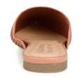 thumbnail image 4 of Journee Womens Aniee Slip On Almond Toe Mule Flats, Widths Available, 4 of 10