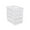 White, variant on Stackable Multi-Layer Plastic Storage Box with Handle, Secure Buckle, Large Opening for Office, Home, Makeup, and Stationery Organization