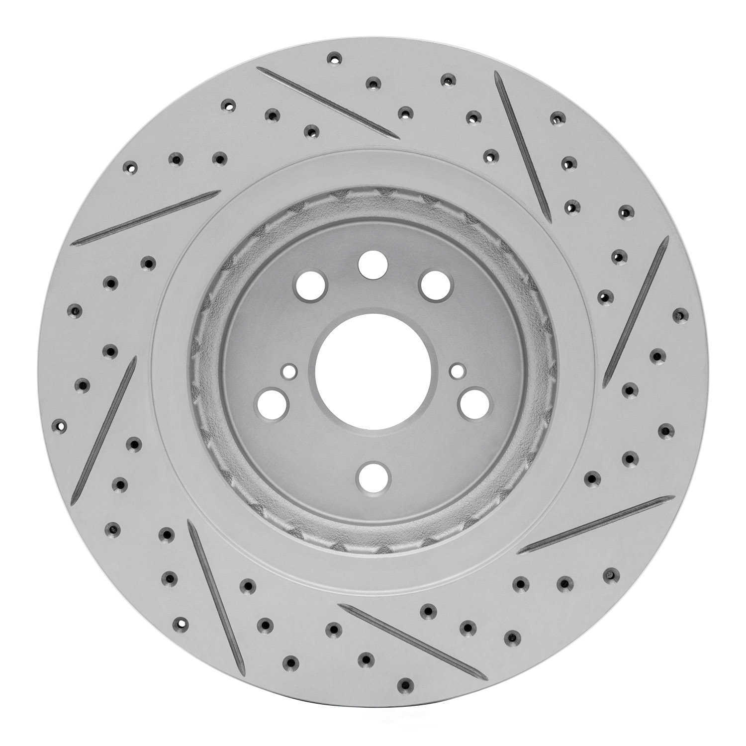 Dynamic Friction Company 830-75066L DFC Geoperformance Rotor - Drilled & Slotted
