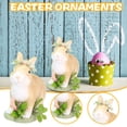 thumbnail image 1 of Spring Bunny Table Gift Easter Decoration Figurine Decoration Decoration Bunny, 1 of 6