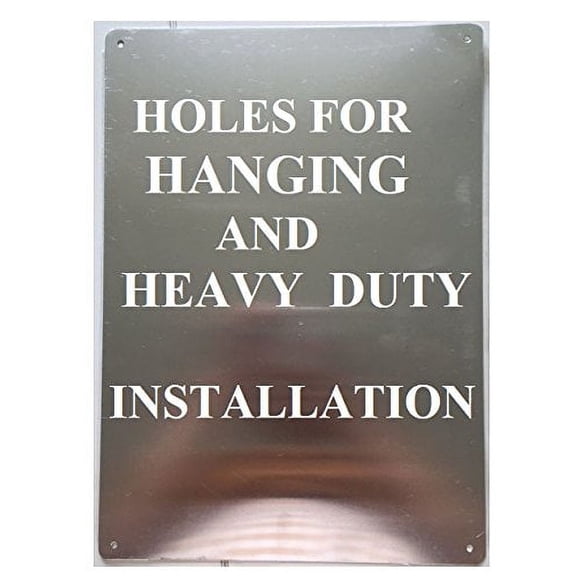 ELEVATOR MOTOR ROOM SIGN (Brush Aluminium, Aluminium 10x14)