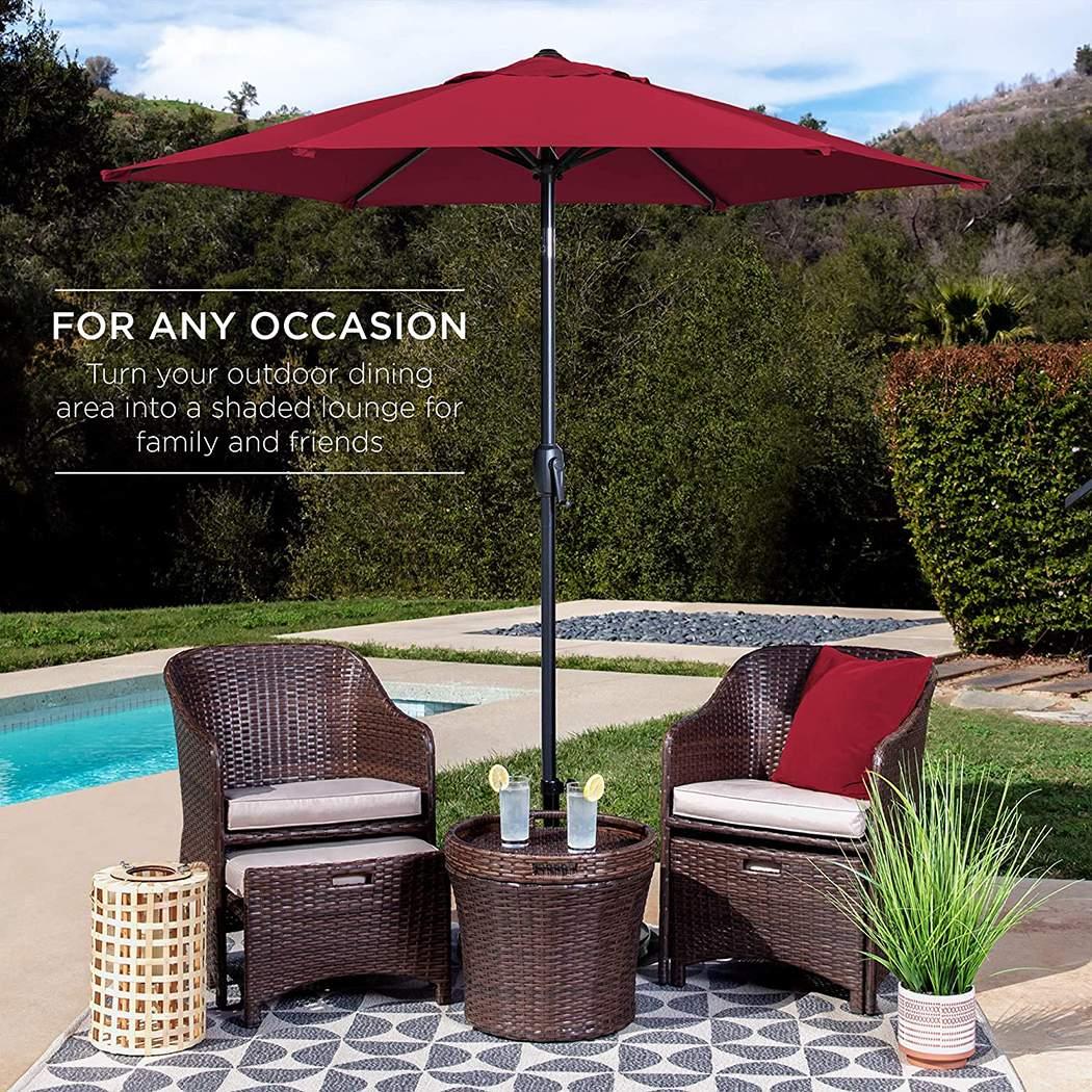 78.7inch Umbrella Cloth Outdoor Shade Garden Patio 6 Bones Waterproof