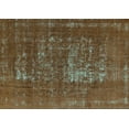 thumbnail image 1 of Ahgly Company Machine Washable Indoor Rectangle Oriental Turquoise Blue Industrial Area Rugs, 6' x 9', 1 of 4