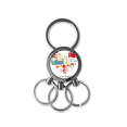 thumbnail image 1 of Corazón Camel Lira bandera nacional cocotero Llavero de metal de acero inoxidable Llavero Anillo de cadena Llavero, 1 of 3