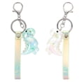 thumbnail image 4 of 2Pcs Dinosaur Keychain Acrylic Dinosaur Key Ring Decorative Bag Pendant Key Chain, 4 of 8