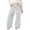 Grey, variant on MUXiin Girls Sweatpants Bowknot Baggy Y2k Parachute Track Pants Elastic Waist Girls Sweatpants Joggers Open Bottom Comfy Sweat Pants with Pockets Preppy Kids Clothes Size