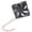 12V, variant on 9225 Computer Cooling Fan 92mm Low Noise Design ABS High Airflows Solution 5/12/24V for Printers and Server Racks