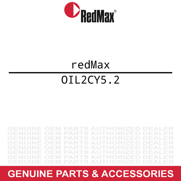 5.2oz Bottle RedMax Synthetic 2Stroke Engine Oil w/Fuel Stabilizer 50