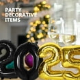 thumbnail image 1 of OUNONA 1Set Aluminum Film Number Balloons Assorted Colors for New Year Party, 1 of 6