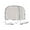 Gris Clair2, variante sur Rideau Curtain1 Filet Pratique pour Chambre à Coucher Usage Intérieur Extérieur avec Lit Pliable et Porte à Glissière Idéal pour les Voyages et le Camping