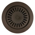 thumbnail image 1 of Color-Coordinated Metal Basket Strainer - Café, 1 of 3