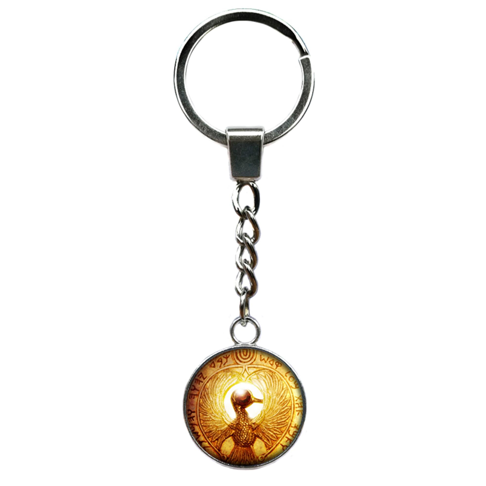 Raiders of the Lost Ark Indiana Jones Keychain Key Ring