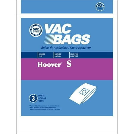Hoover Style S Vacuum Cleaner Bags by DVC Made in USA [ 27 Bags ]