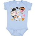 thumbnail image 3 of Inktastic Astronaut Valentine Outer Space Hearts Boys or Girls Baby Bodysuit, 3 of 5
