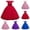 Red, variant on Gunia Flower Girl Dress Elegant Long With Lace Trim Party Gown Wedding Red Dress For Girls 3-12 Years