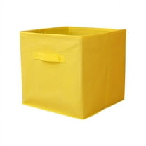 AnuirheiH Fabric Storage Bins,Foldable Storage Baskets with Handle,Decorative Storage Bins for Shelves,Rectangle Closet Baskets,Organizing Nursery for Home|Office