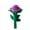 Purple, variant on Realistic Plush Rose Stuffed Toy, Soft Long Stem Flower Plush Pillow Decor for Valentine's Day Gift