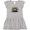 AC-Heather Grey, variant on Inktastic Porcupine Girls Toddler Dress